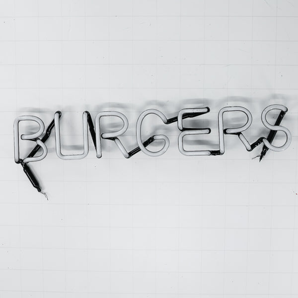 BURGERS Single Stroke Word unit Replacement Tube - Neon Sign Part
