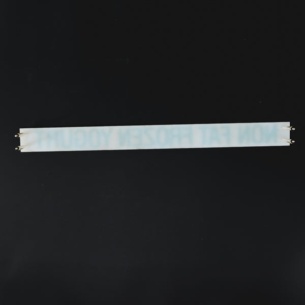 Non Fat Frozen Yogurt Plastic Neon Sign Plastic Replacement Panel