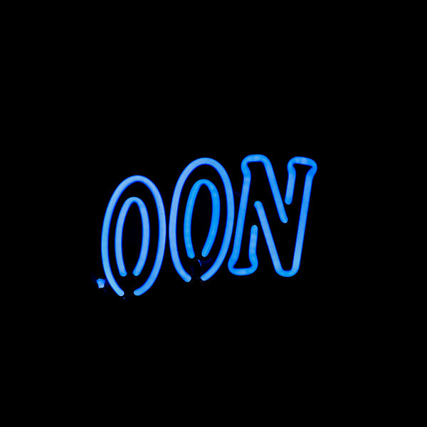 OON Double Stroke Word unit for Blue Moon Replacement Tube - Neon Sign Part