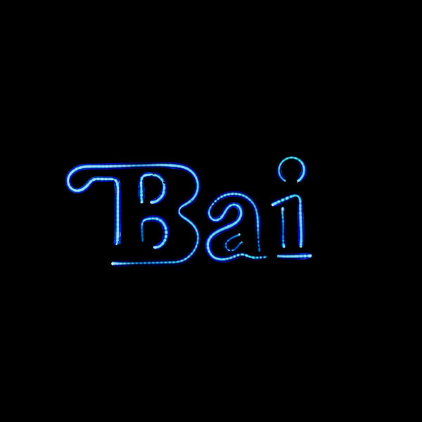 Bai Double Stroke Word unit Replacement Tube - Neon Sign Part
