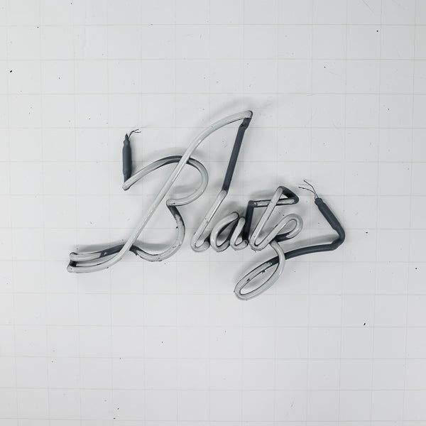 Blatz Script Word unit for Vintage Now at Local Prices Replacement Tube - Neon Sign Part