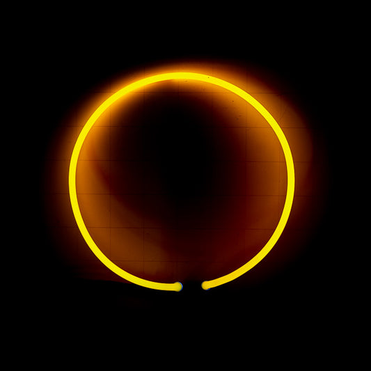 Ring / Circle Border unit with Vertical Electrodes Replacement Tube - Neon Sign Part