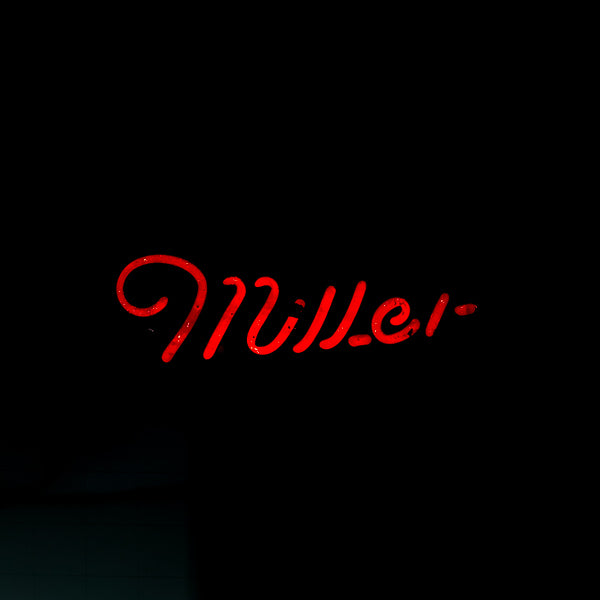 Miller Single Stroke Script Word unit Replacement Tube - Neon Sign Part