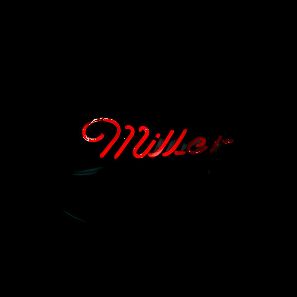 Miller Single Stroke Script Word unit Replacement Tube - Neon Sign Part