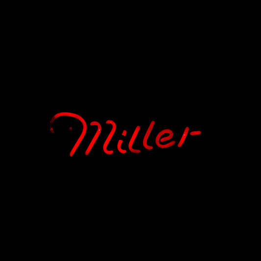 Miller Single Stroke Script Word unit Replacement Tube - Neon Sign Part