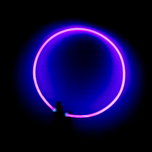 Ring / Circle Border unit with Vertical Electrodes Replacement Tube - Neon Sign Part