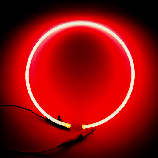 Circle / Ring Border unit with Vertical Electrodes Replacement Tube - Neon Sign Part