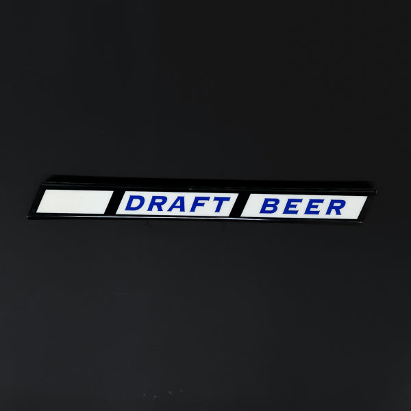 DRAFT BEER Plastic Neon Sign Plastic Replacement Panel