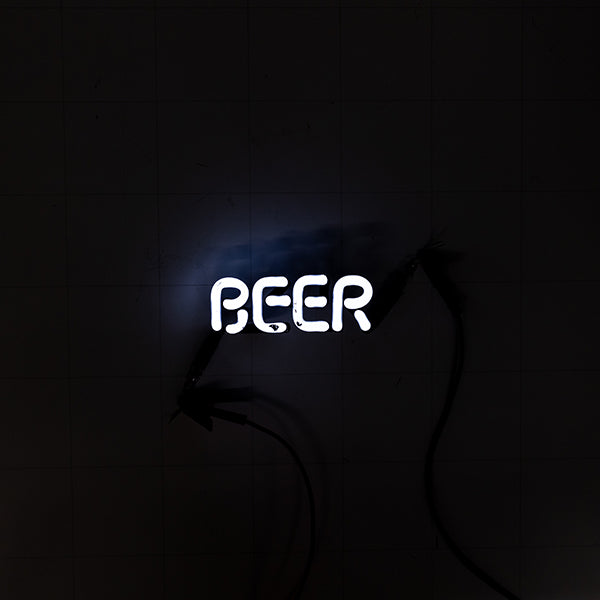 BEER Single Stroke Word Unit Replacement Tube - Neon Sign Part Used