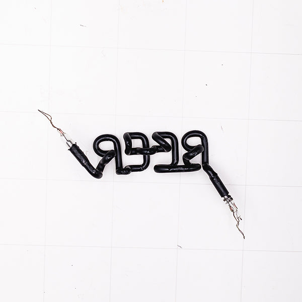 BEER Single Stroke Word Unit Replacement Tube - Neon Sign Part Used