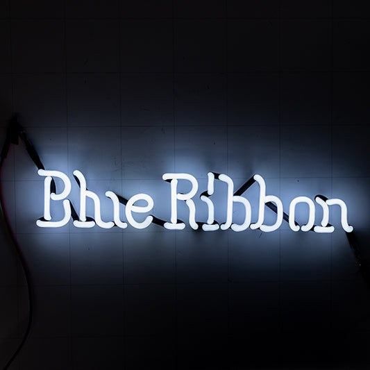 Blue Ribbon Single Stroke Word Unit Replacement Tube - Neon Sign Part Used