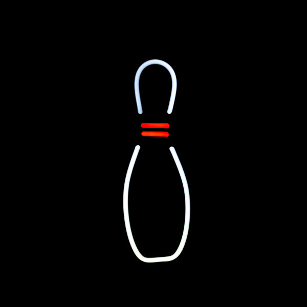 Middle Bowling Pin for Pabst Bowling Neon Sign Replacement Tube