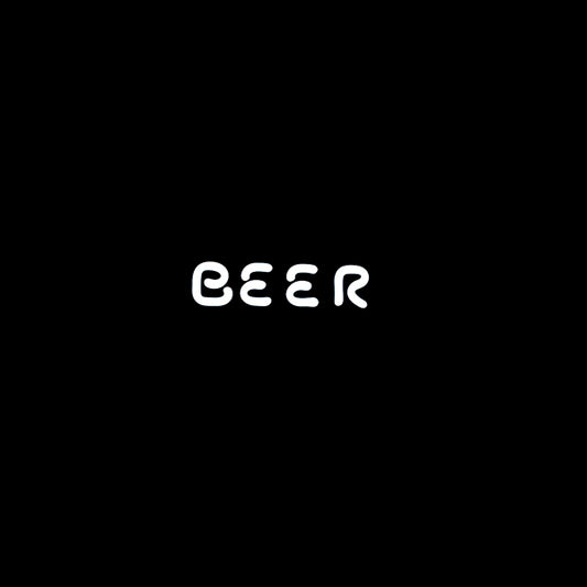 BEER Single Stroke Word Unit for Pabst Custom Beer Replacement Tube - Neon Sign Part Used