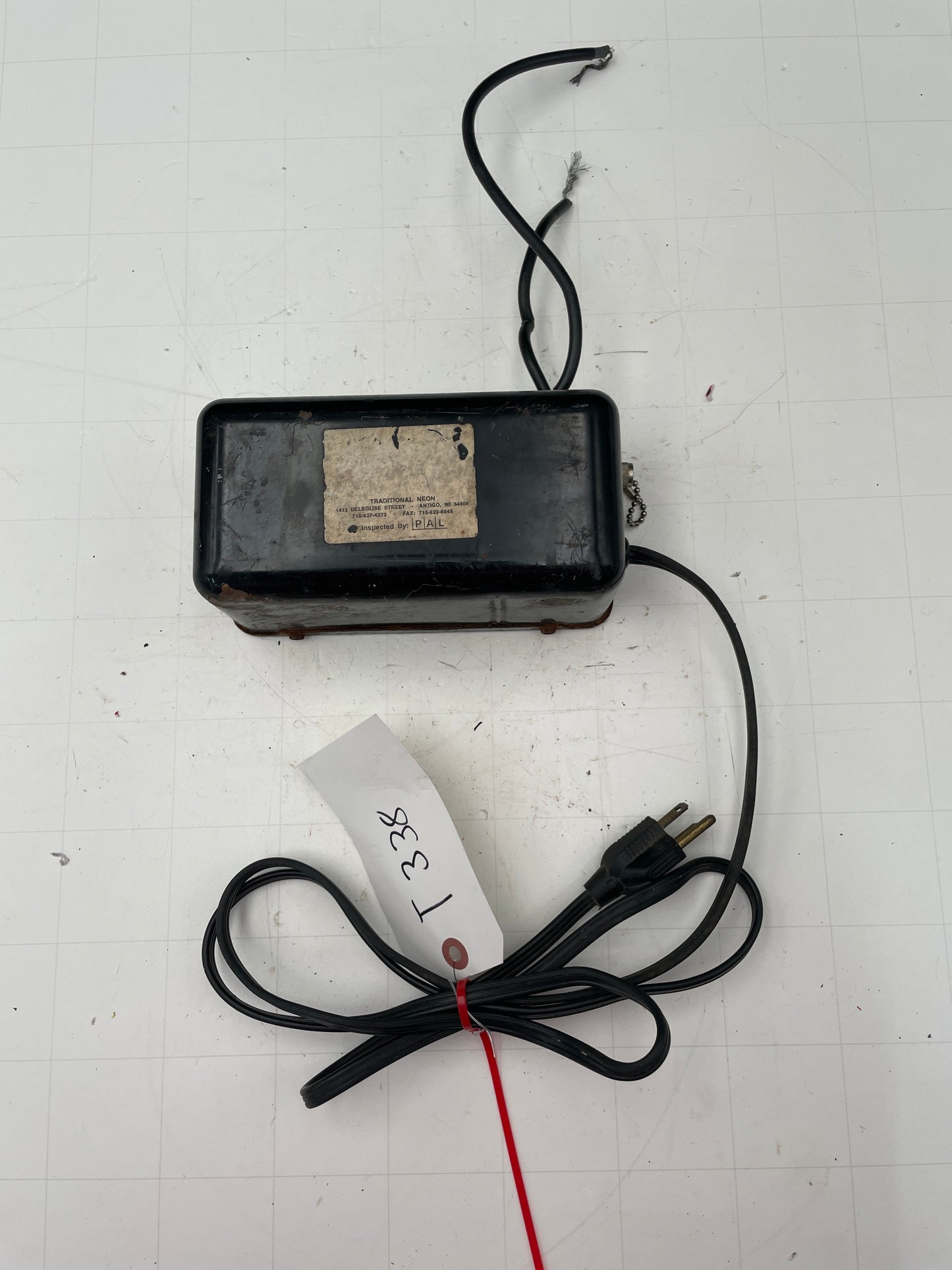 Actown Vintage Core & Coil Neon Sign Replacement Transformer – 7500Kv