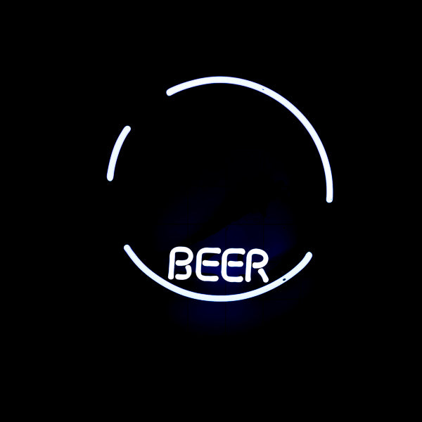 Border & Beer Word Unit for Small Pabst Blue Ribbon Replacement Tube - Neon Sign Part