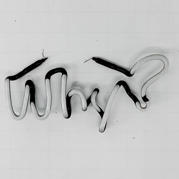 Why ? Single Stroke Word unit for Bud Dry Why Ask Why? Replacement Tube - Neon Sign Part