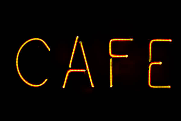 CAFE Single Stroke Word unit Replacement Tube - Neon Sign Part