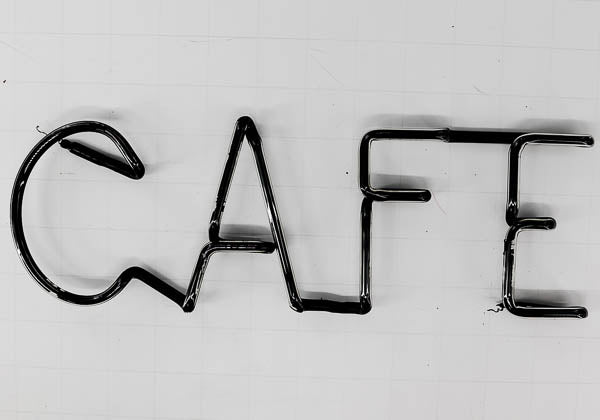CAFE Single Stroke Word unit Replacement Tube - Neon Sign Part