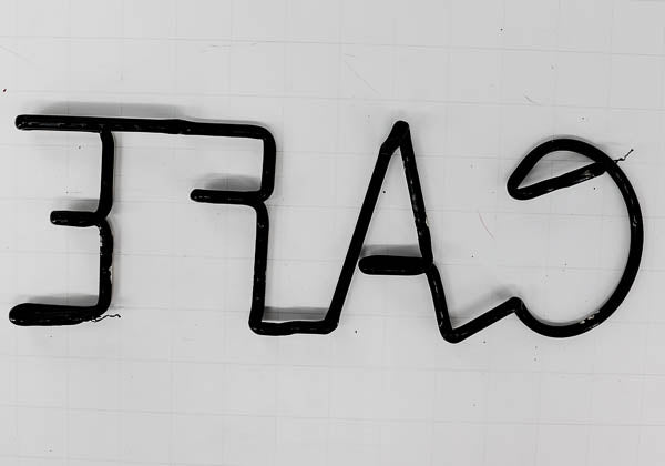 CAFE Single Stroke Word unit Replacement Tube - Neon Sign Part