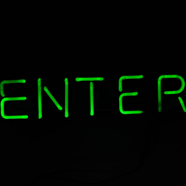 ENTER Single Stroke Word unit Replacement Tube - Neon Sign Part