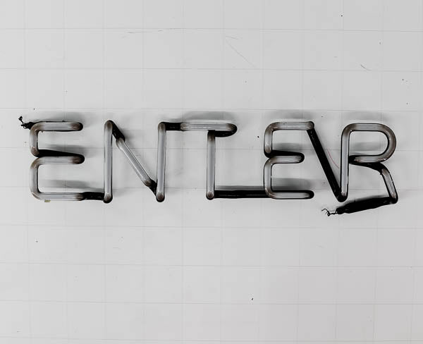 ENTER Single Stroke Word unit Replacement Tube - Neon Sign Part