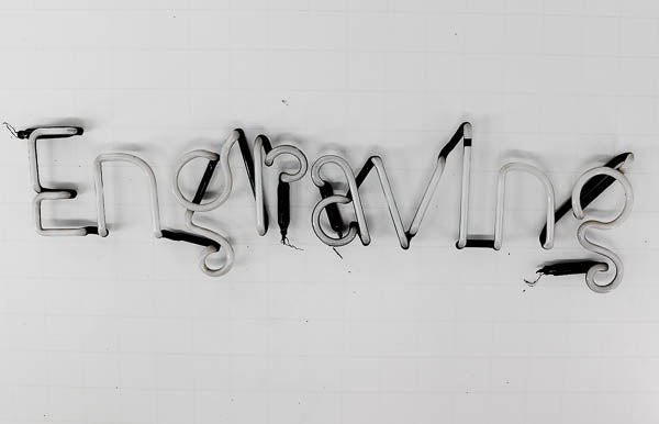 Engraving Single Stroke Word unit Replacement Tube - Neon Sign Part