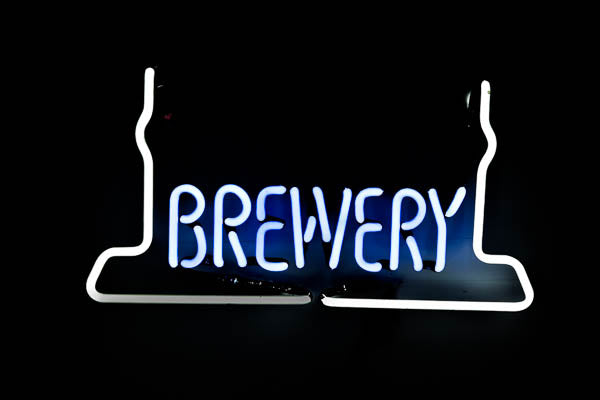 BREWERY Single Stroke Word unit with Bottom Border unit for Capital Brewery Replacement Tube - Neon Sign Part