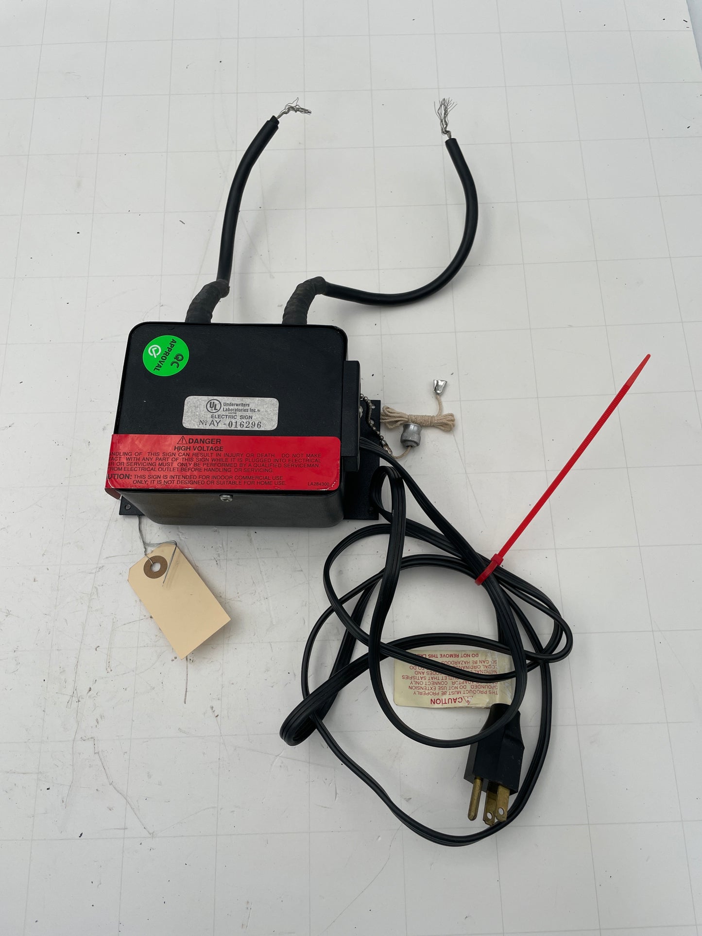 Franceformer Vintage Core & Coil Neon Sign Replacement Transformer – 6Kv