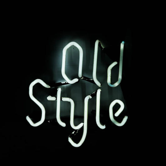 Old Style Single Stroke Vintage Word unit Replacement Tube - Neon Sign Part