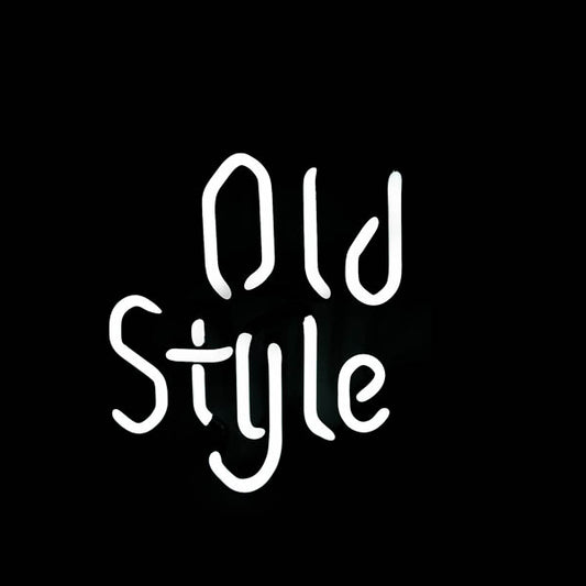 Old Style Single Stroke Vintage Word unit Replacement Tube - Neon Sign Part