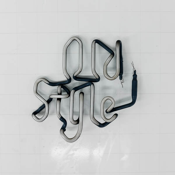 Old Style Single Stroke Vintage Word unit Replacement Tube - Neon Sign Part