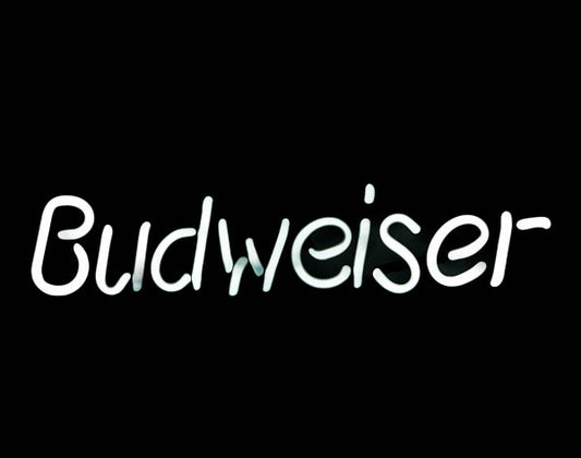 Budweiser Single Stroke Word unit Replacement Tube - Neon Sign Part