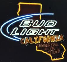 Grid / Backlight for California Bud Light – Replacement Tube – Neon Sign Part