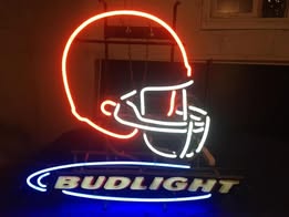 Face Mask Guard for Bud Light Football Helmet Neon Sign Replacement Tube