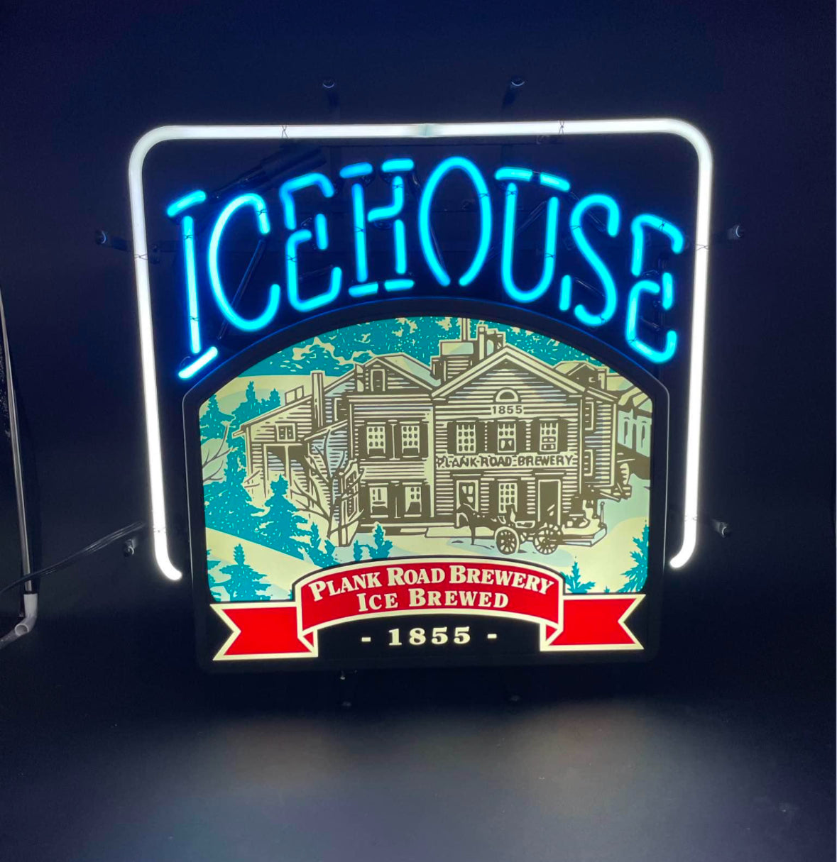 IceHouse Single Stroke Word Unit Neon Sign Replacement Tube