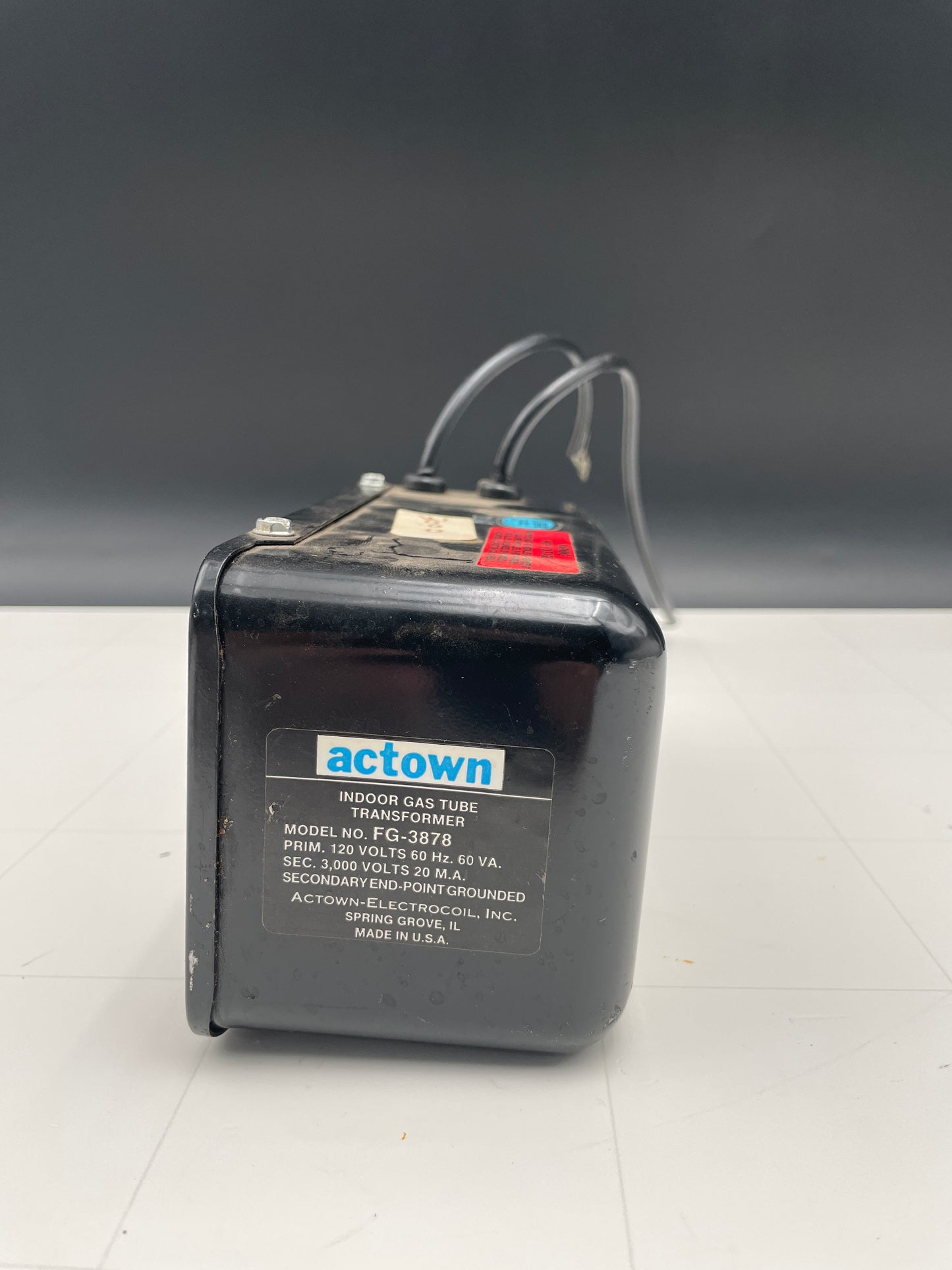 Actown Vintage Core & Coil Neon Sign Replacement Transformer – 3Kv