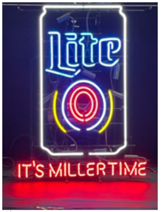 Can Tab for Miller Lite Can Neon Sign Replacement Tube