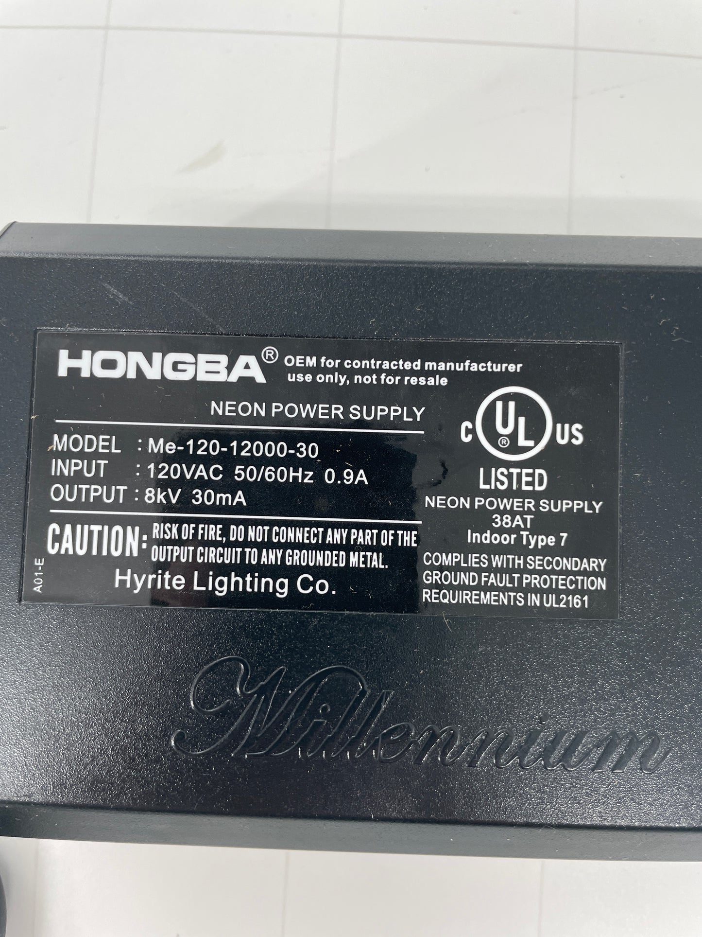 Hongba Electronic Neon Sign Replacement Transformer – 8Kv