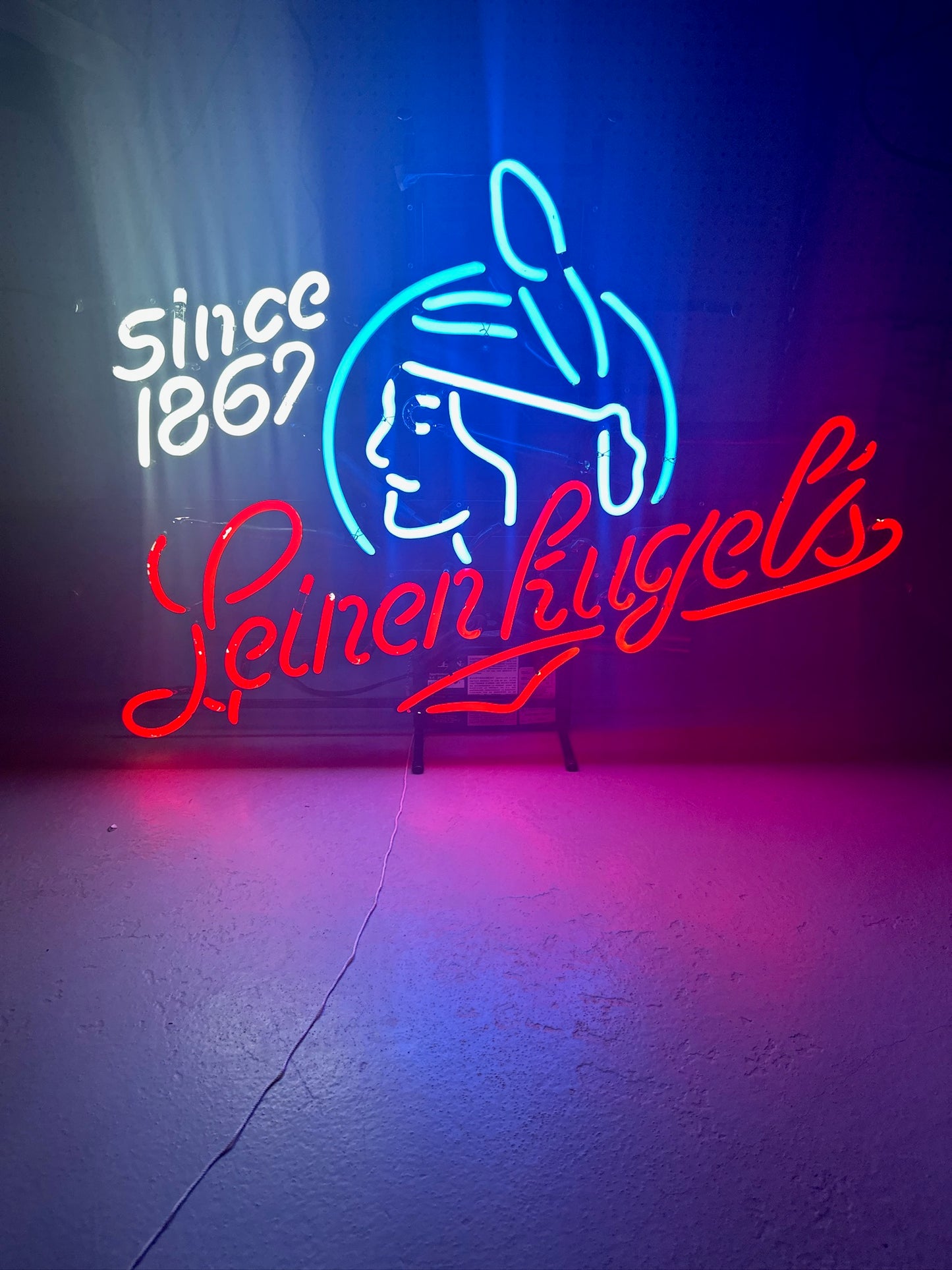 Maiden Head / Feather Unit for Leinenkugel's Replacement Tube - Neon Sign Part