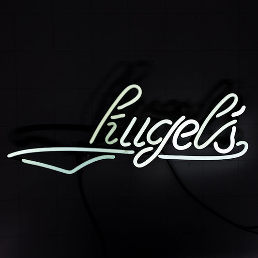 Hugels White Neon Sign Replacement Tube for Leinenkugel's