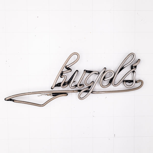 Hugel's Script Word Unit Replacement Tube - Neon Sign Part Used