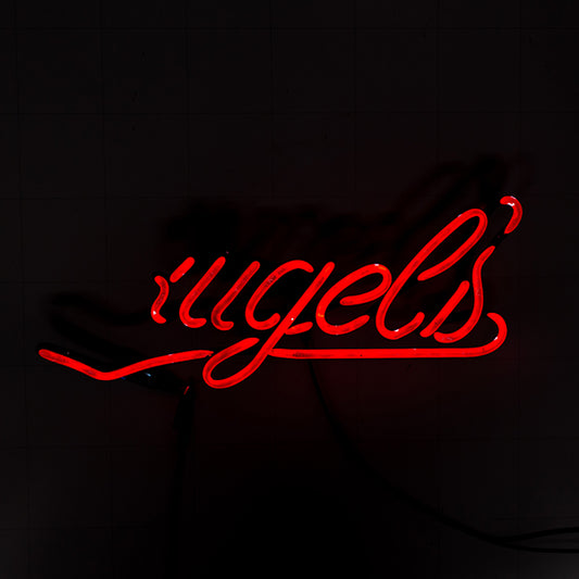 ugel's Script Word Unit with underline Red for Leinenkugel's Replacement Tube - Neon Sign Part
