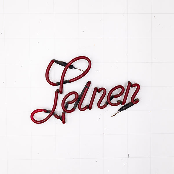 Leinen Script Word Unit for Leinenkugel's  Replacement Tube  - Neon Sign Part Used