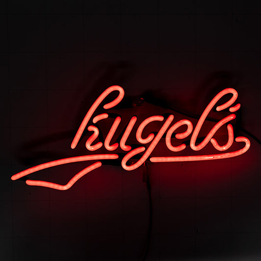 kugels' Single Stroke Word Unit with underline for Leinenkugel's Replacement Tube - Neon Sign Part Used