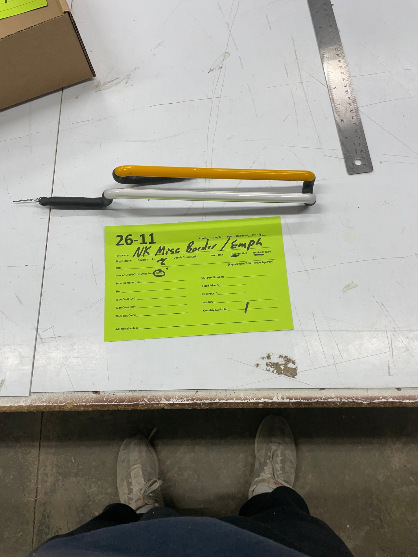 Mystery/Unknown Unit – Neon USA – Replacement Tube – Neon Sign Part