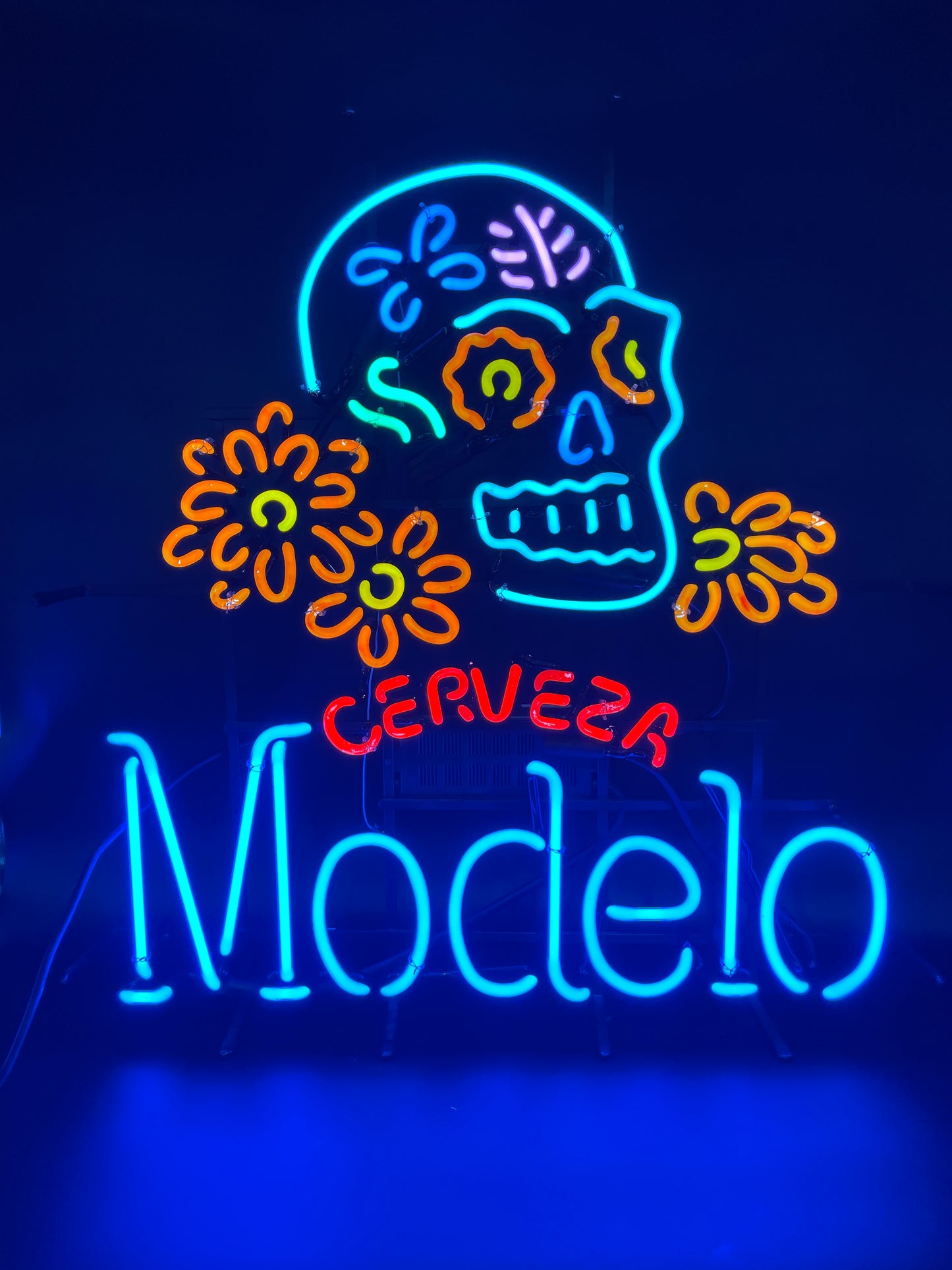 Modelo for Modelo Cerveza Sugar Skull Neon Sign Replacement Tube