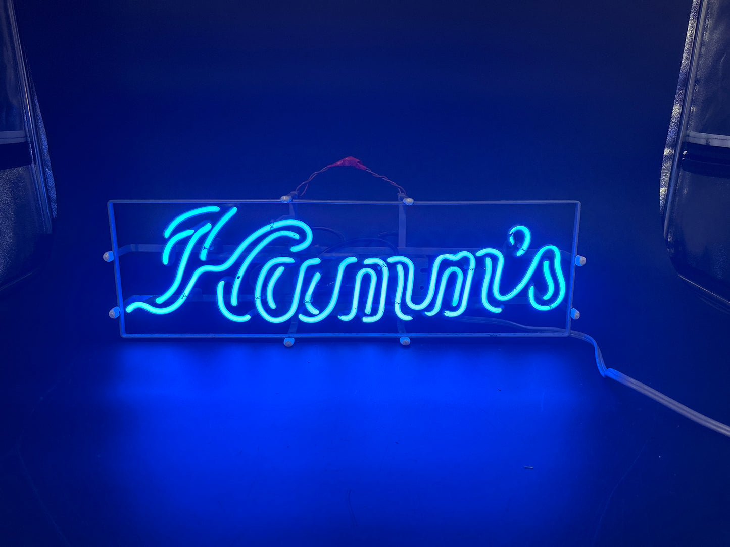 Ha Double Stroke Script Word unit for Small Vintage Hamm’s Replacement Tube - Neon Sign Part