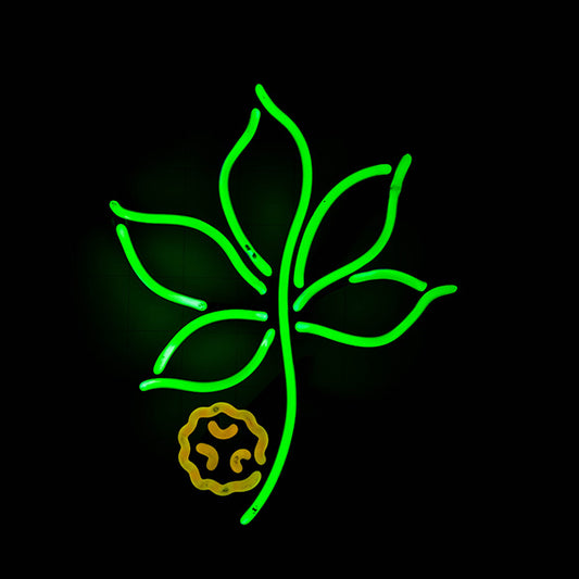 Flower/Plant for Yuengling Replacement Tube - Neon Sign Part Used