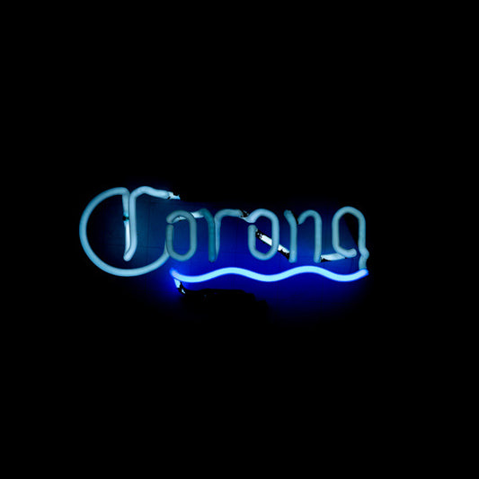 Corona Single Stroke Word Unit with Water Wave Replacement Tube - Neon Sign Part Used