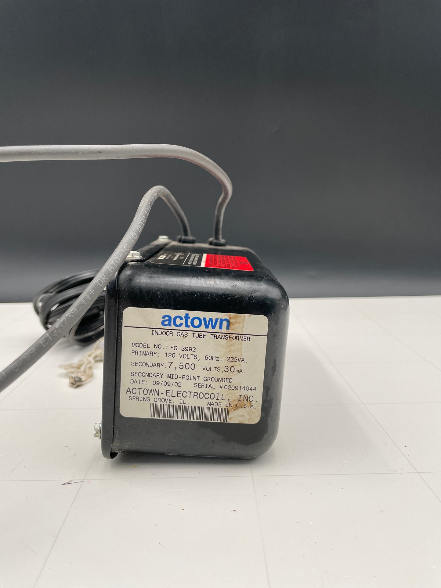Actown Vintage Core & Coil Neon Sign Replacement Transformer – 7.5Kv